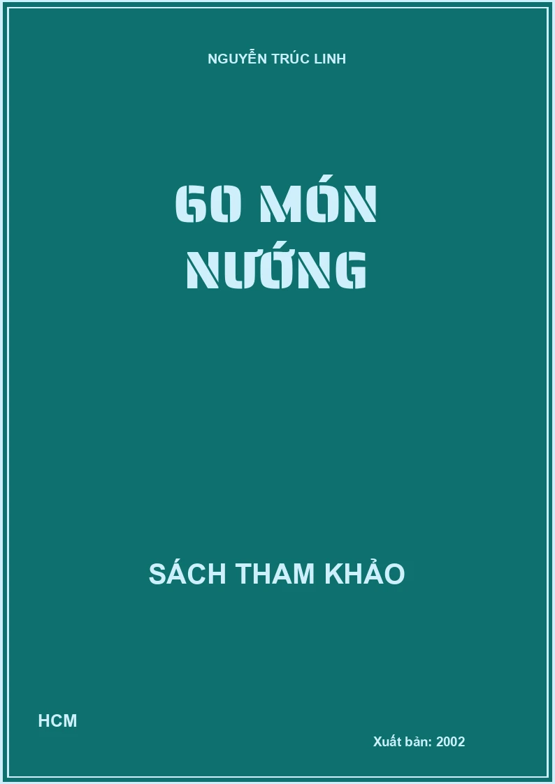 60 món nướng