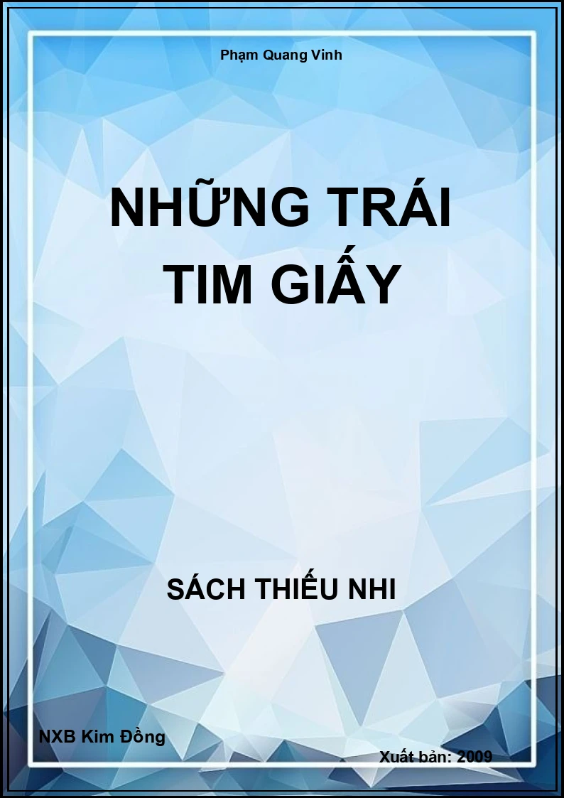 Những trái tim giấy