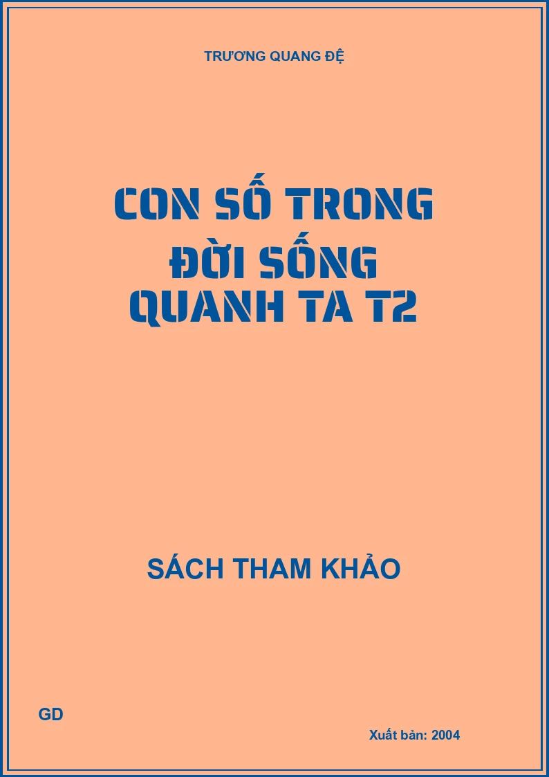 Con số trong đời sống quanh ta T2