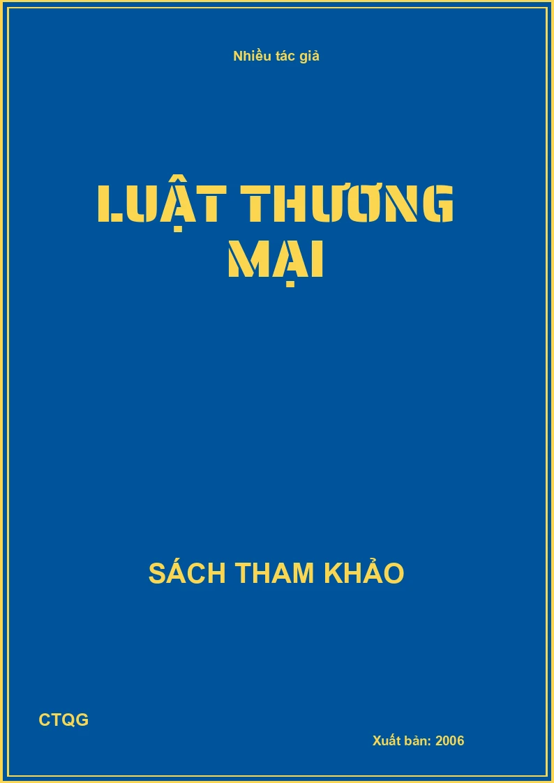 Luật thương mại