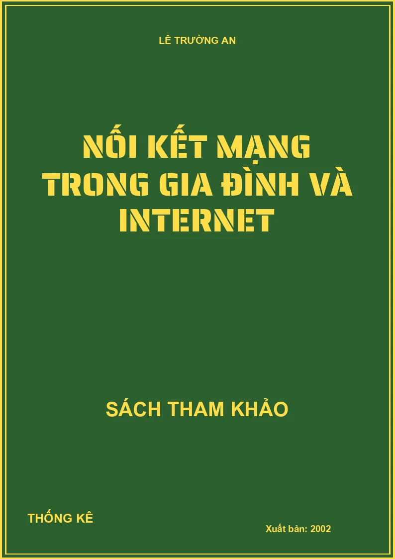 Nối kết mạng trong gia đình và internet