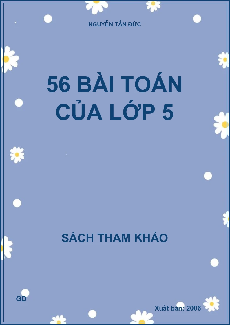 56 bài toán của lớp 5