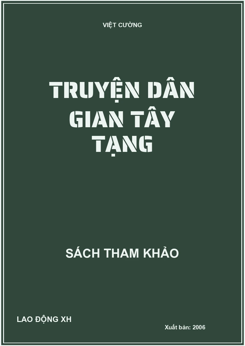 Truyện dân gian Tây Tạng