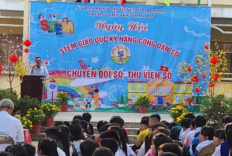 Ngày hội STEAM giáo dục kỹ năng công dân số “Chuyển đổi số, thư viện số”