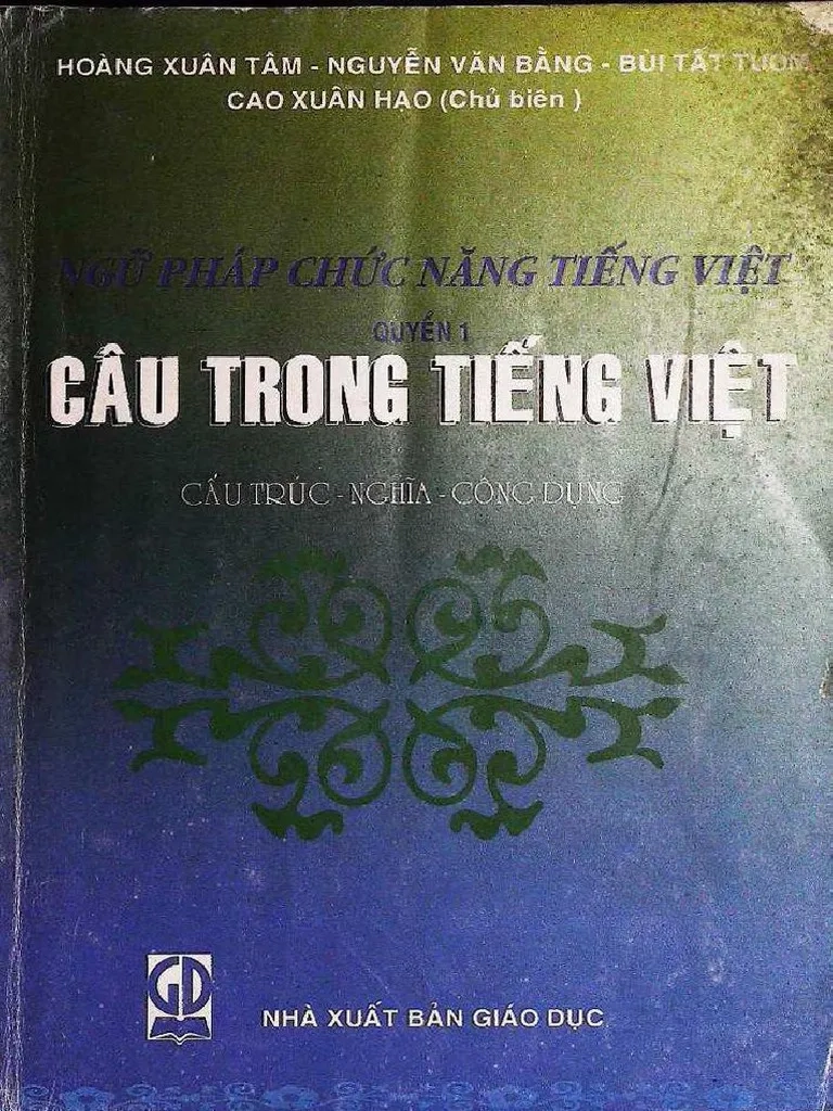 Ngữ Pháp Chức Năng Tiếng Việt Quyển 1