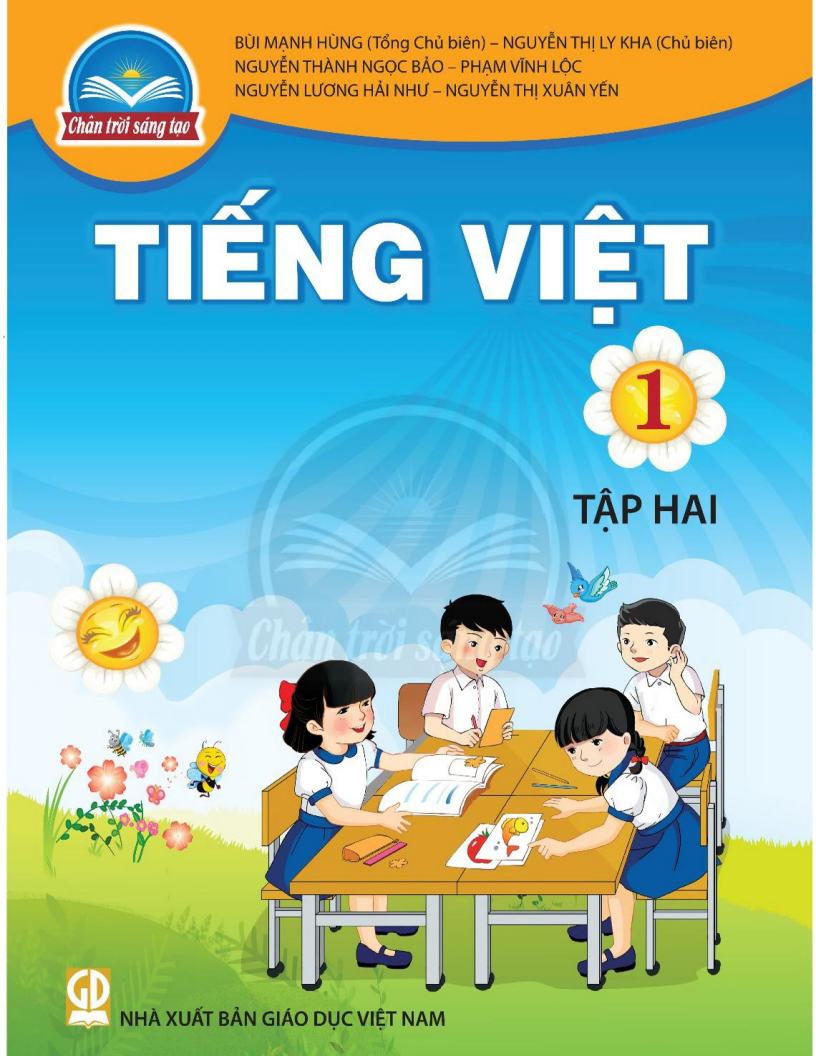Sách Giáo Khoa Tiếng Việt 1 - Tập 2 - Chân Trời Sáng Tạo (BS1)