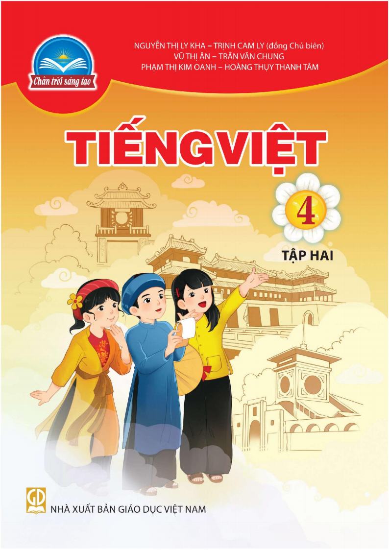 Sách Giáo Khoa Tiếng Việt 4 - Tập 2 - Chân Trời Sáng Tạo