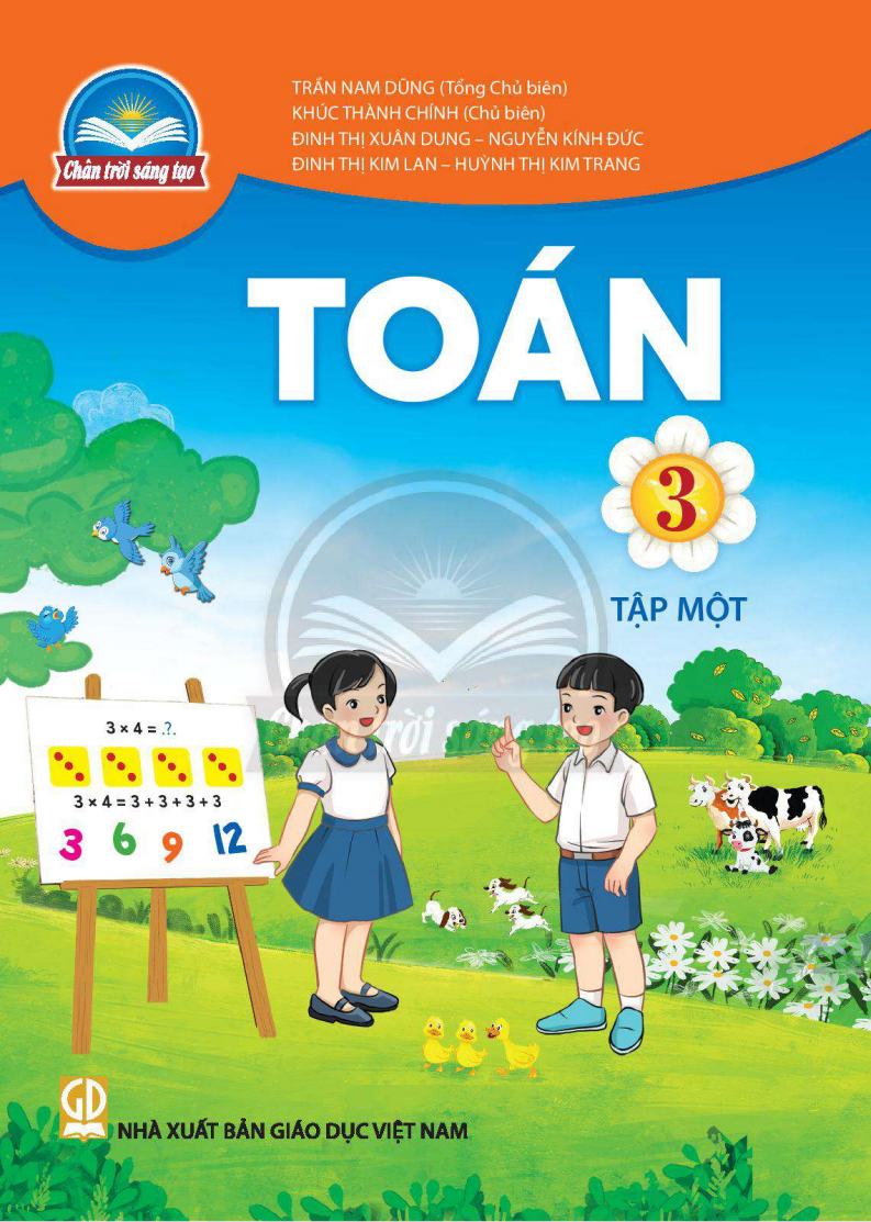 Sách Giáo Khoa Toán 3 - Tập 1 - Chân Trời Sáng Tạo