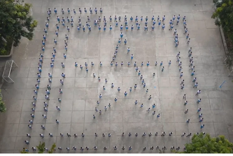 Flashmob đường đến khung thành