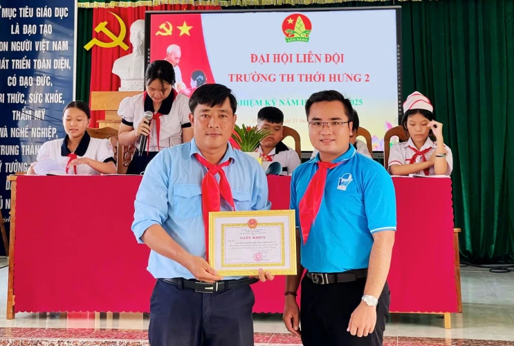 Đại hội Liên Đội nhiệm kỳ năm học 2024 - 2025 thành công tốt đẹp