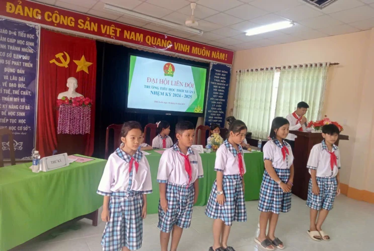 Đại hội Liên đội nhiệm kỳ 2024 - 2025