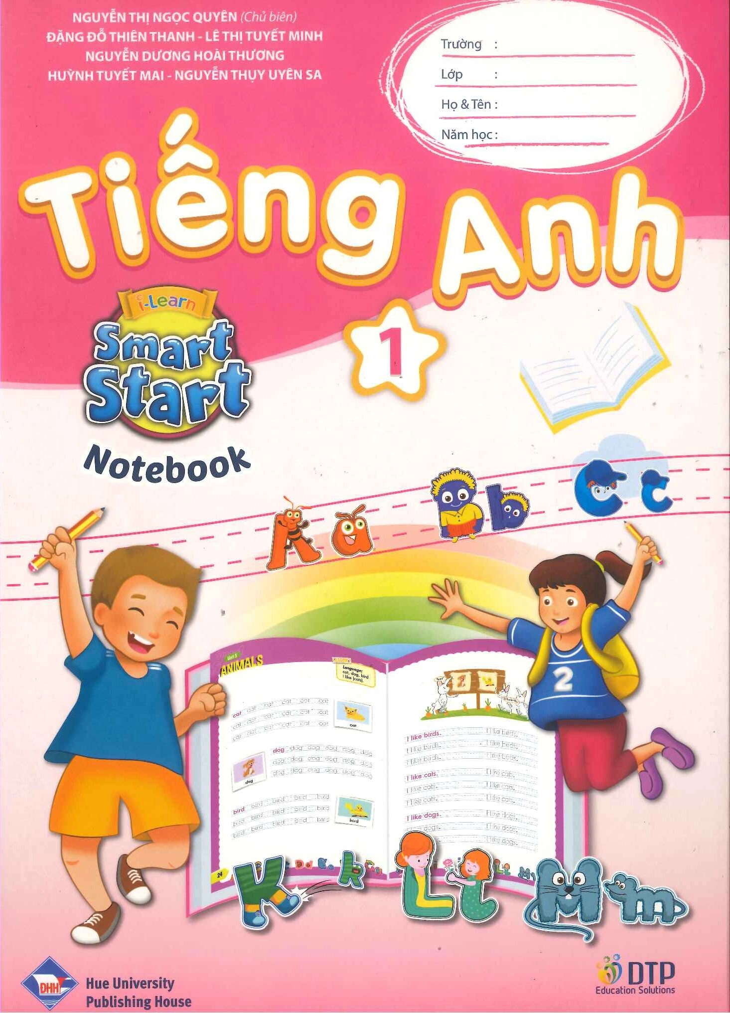 Vở Luyện Tiếng Anh 1 - I-Learn Smart Start (Notebook)