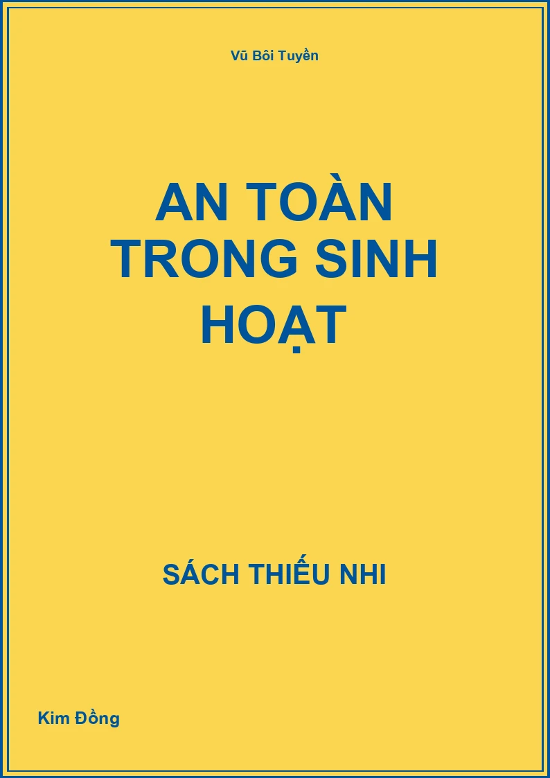 An toàn trong sinh hoạt