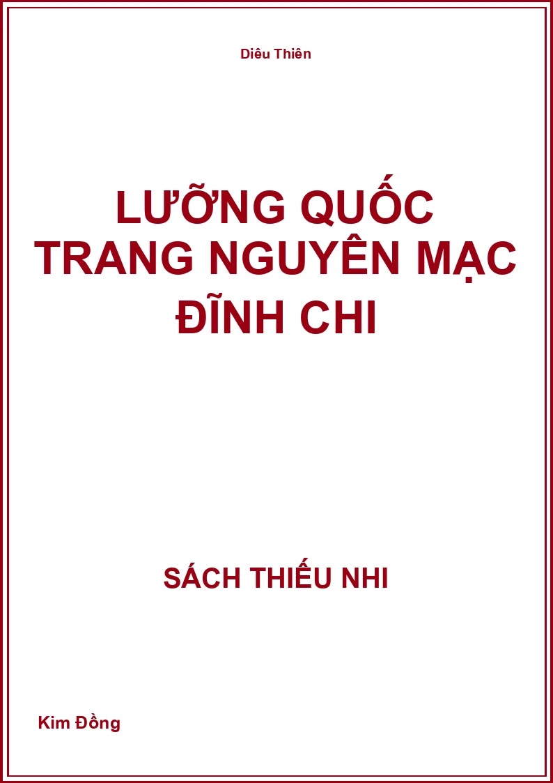 Lưỡng quốc trạng nguyên Mạc Đĩnh Chi