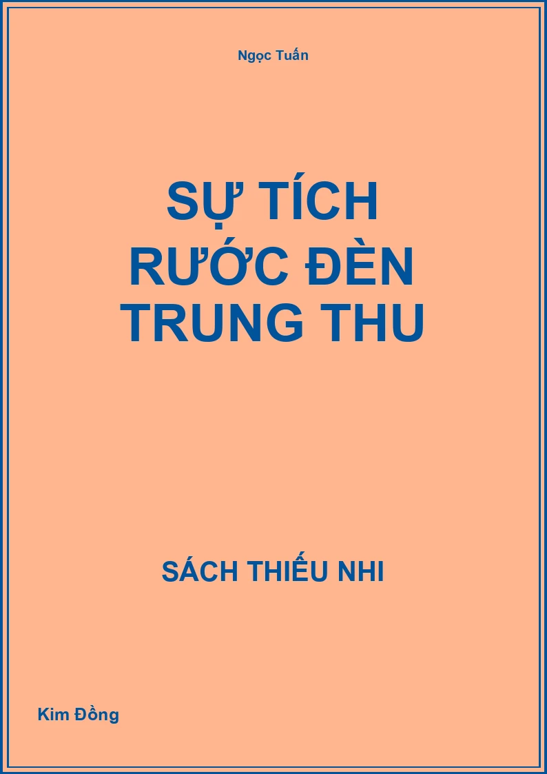 Sự tích rước đèn trung thu