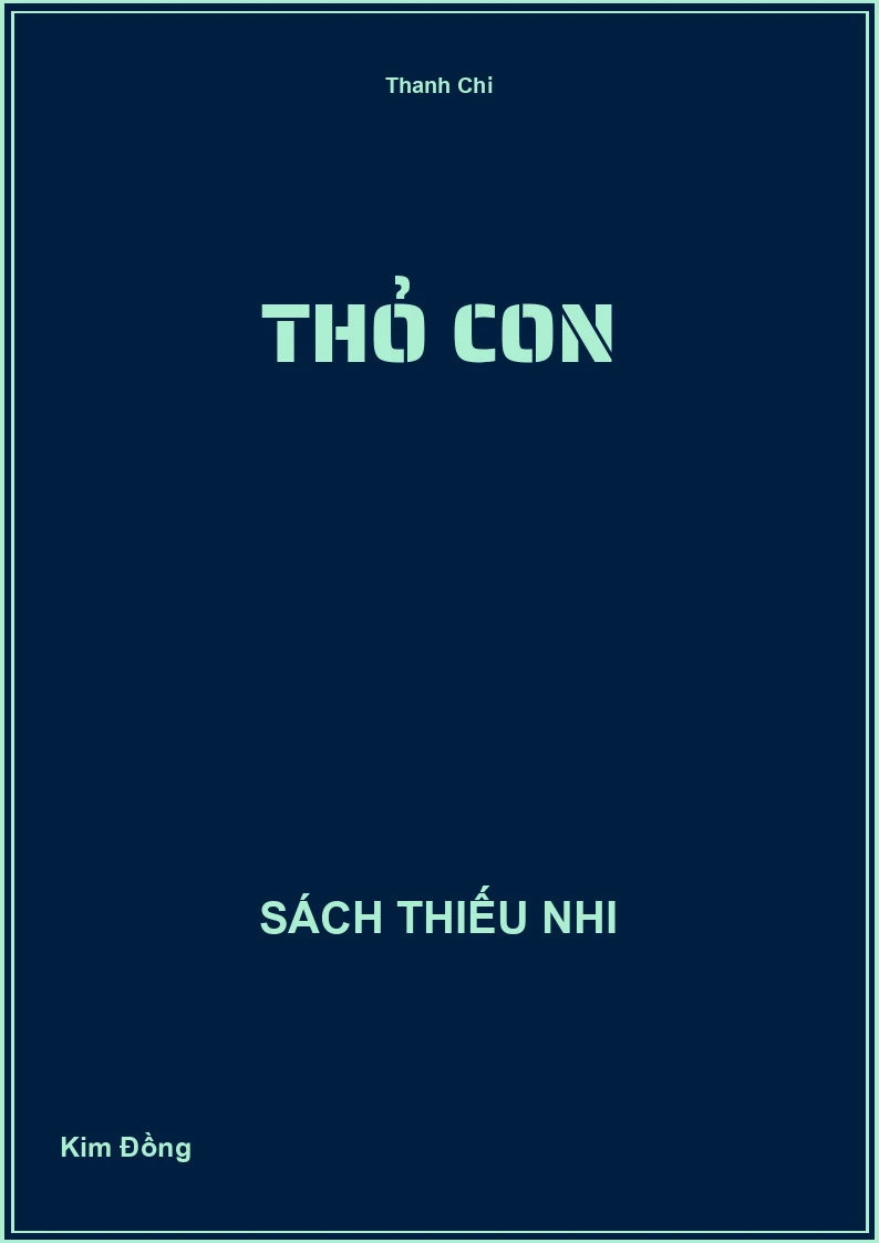 Thỏ con