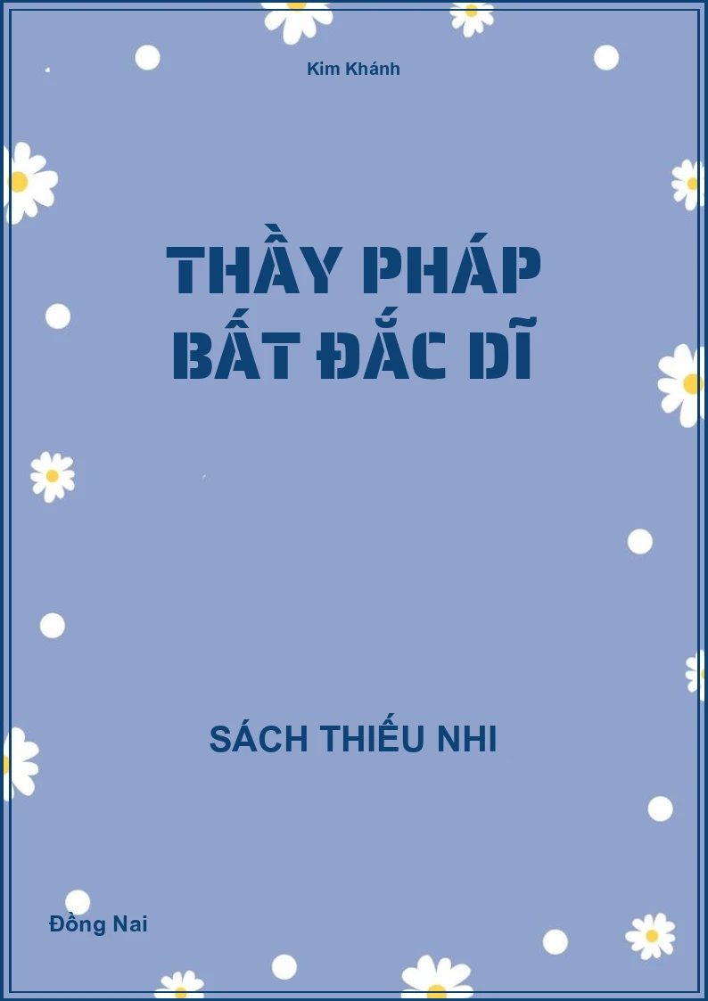 Thầy pháp bất đắc dĩ