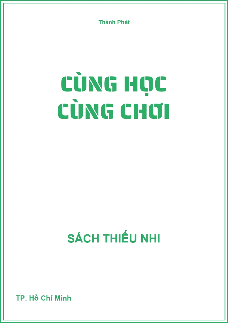 Cùng học cùng chơi