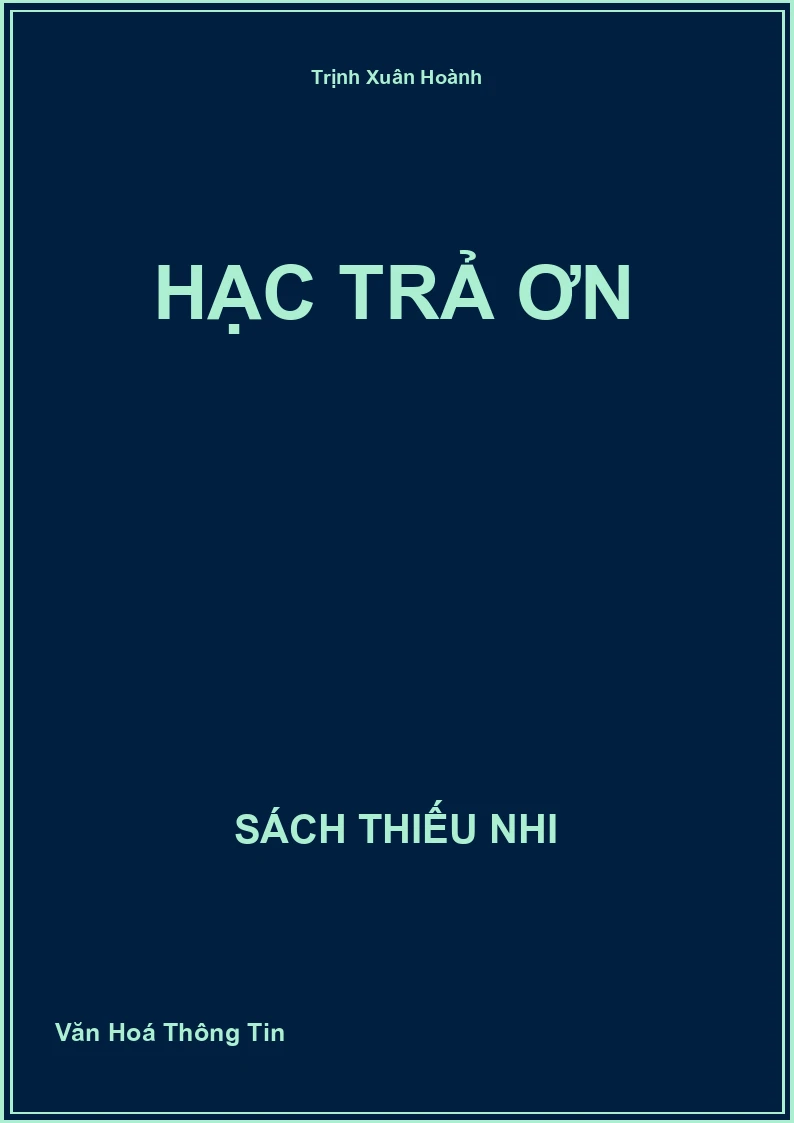 Hạc trả ơn