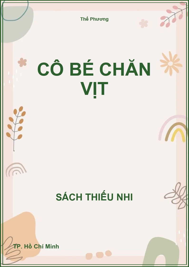 Cô bé chăn vịt