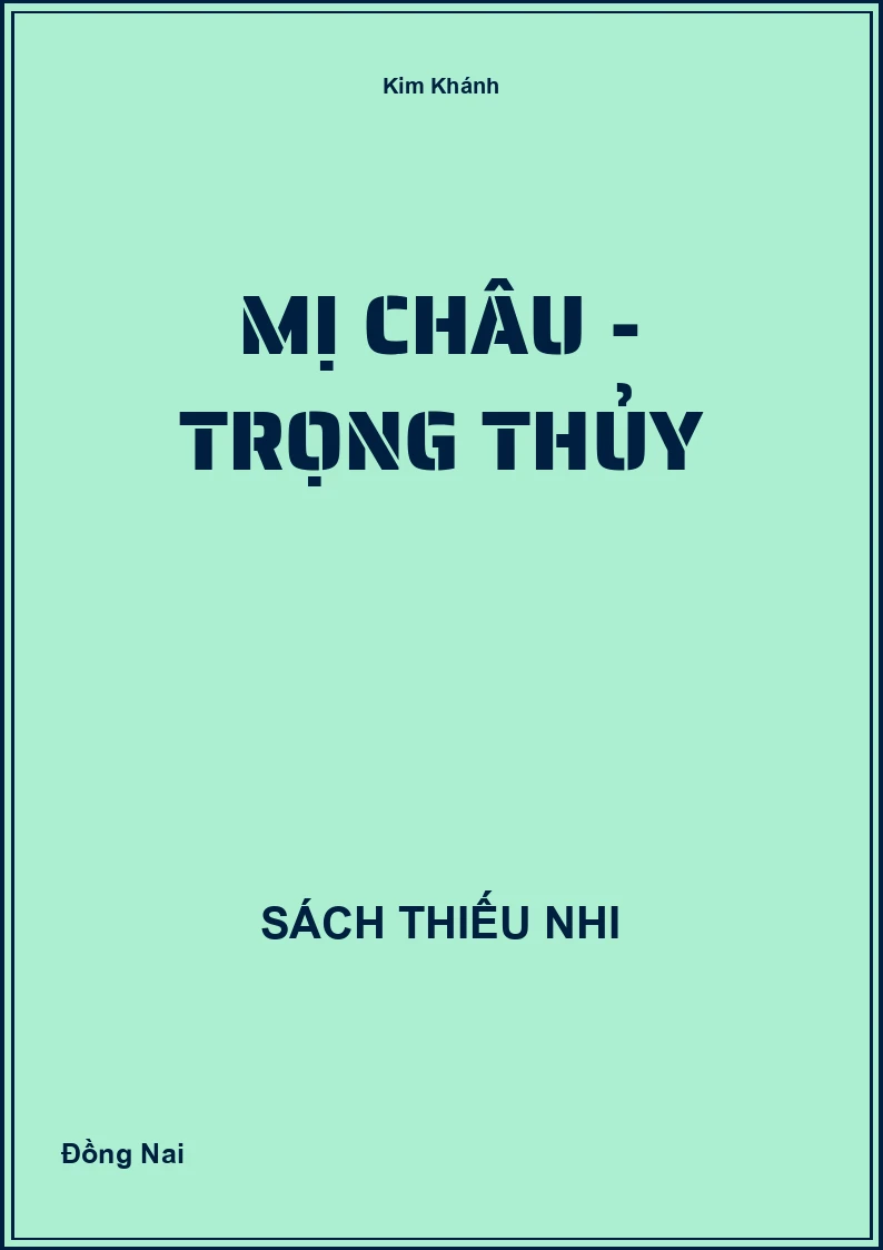 Mị Châu - Trọng Thủy