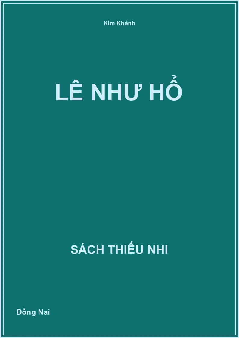 Lê Như Hổ