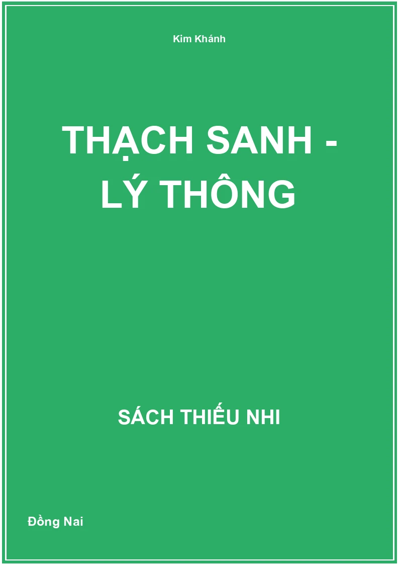 Thạch Sanh - Lý Thông