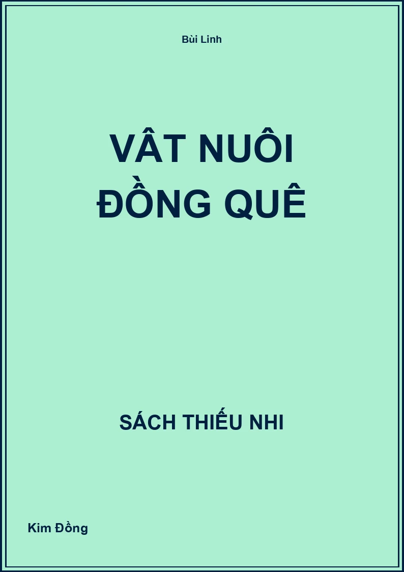 Vật nuôi đồng quê
