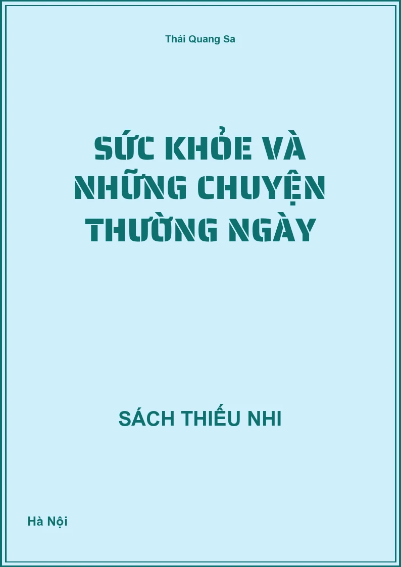 Sức khỏe và những chuyện thường ngày