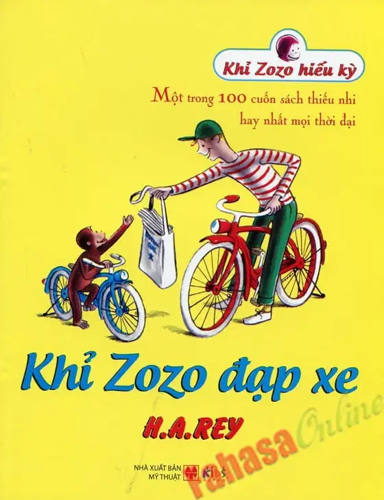 Khỉ Zozo Đạp Xe