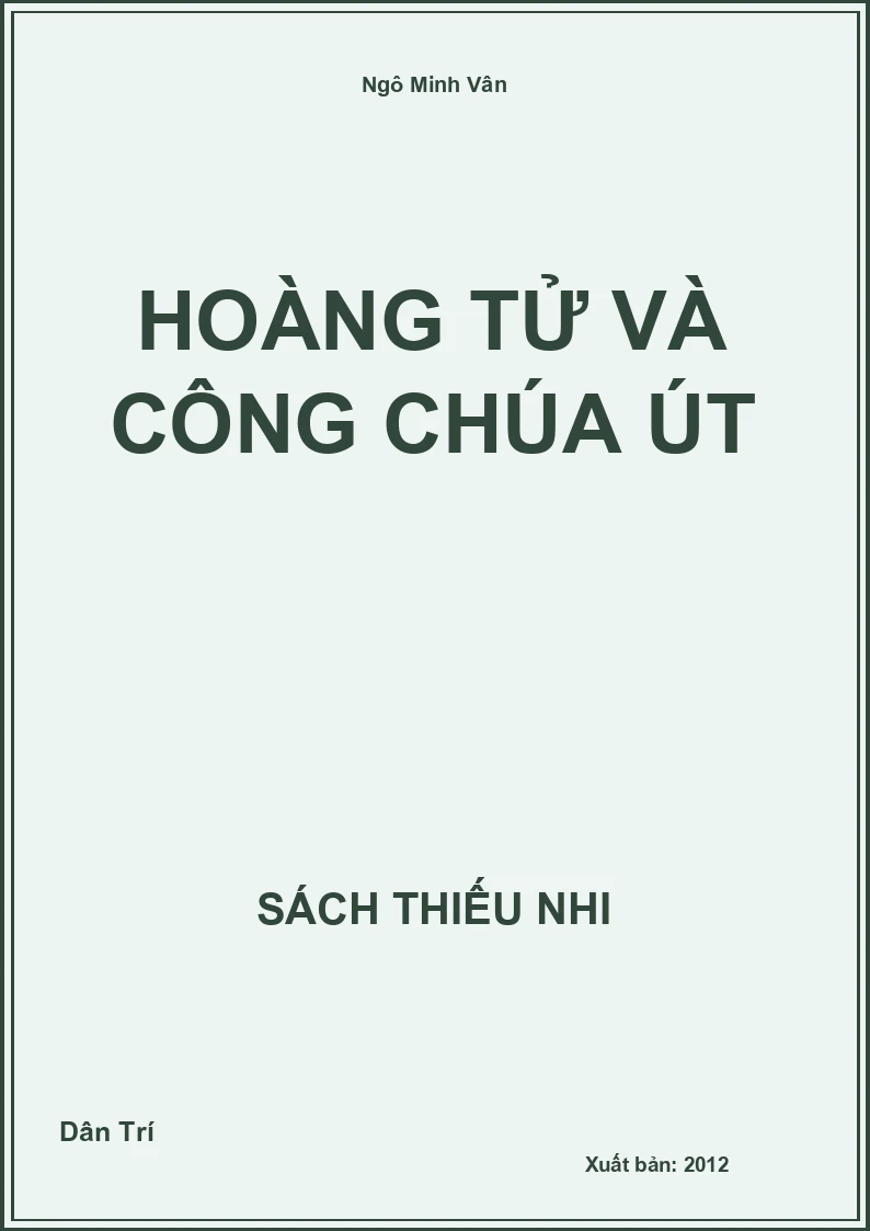 Hoàng tử và Công chúa út