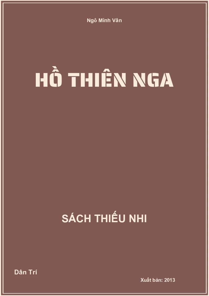 Hồ Thiên nga