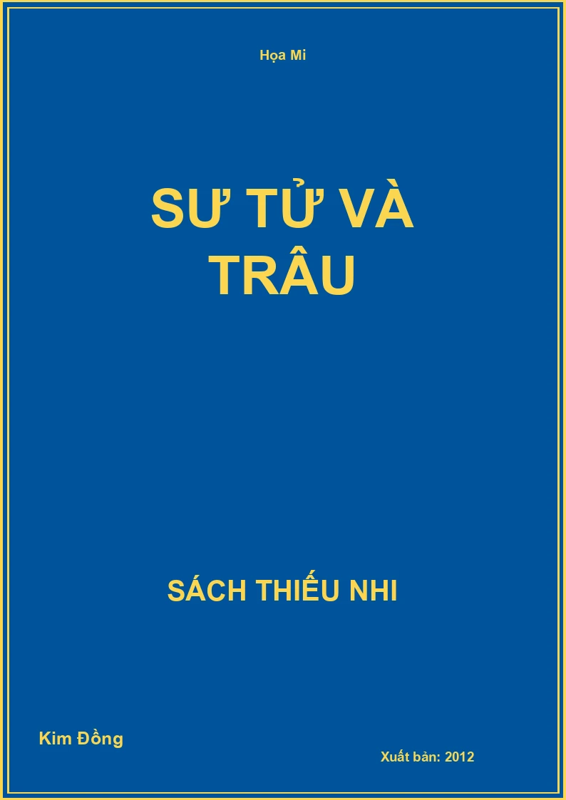 Sư tử và trâu