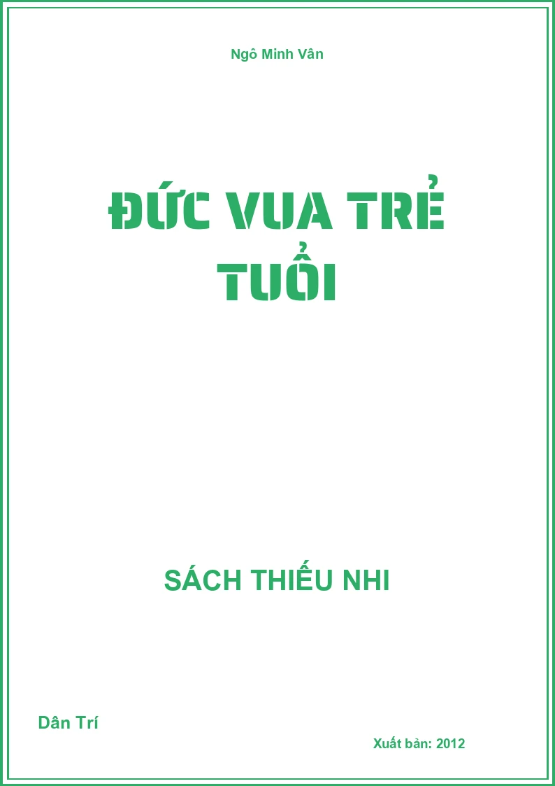 Đức vua trẻ tuổi