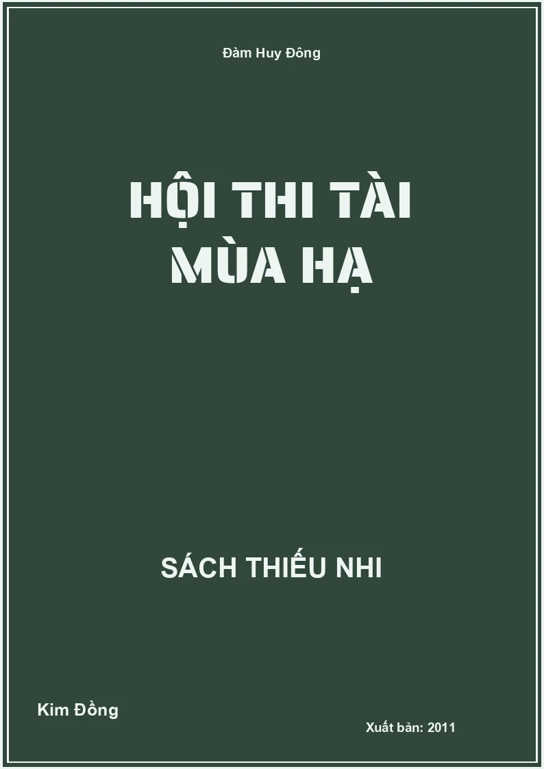 Hội thi tài mùa hạ