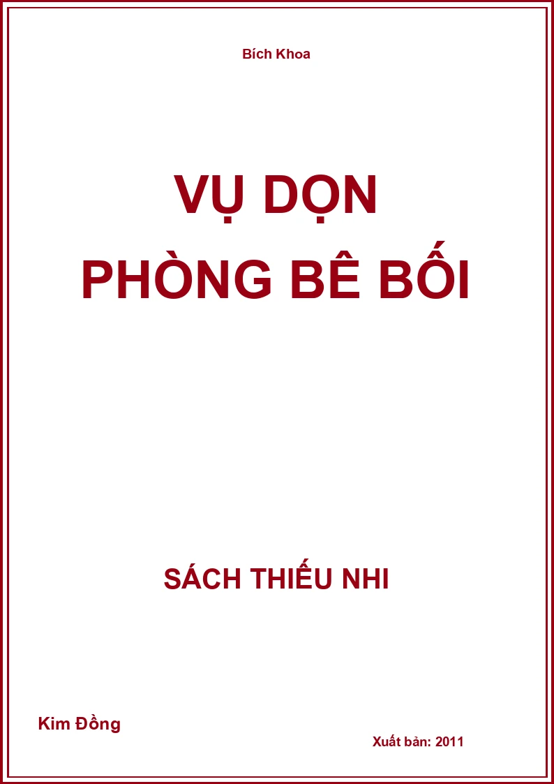 Vụ dọn phòng bê bối