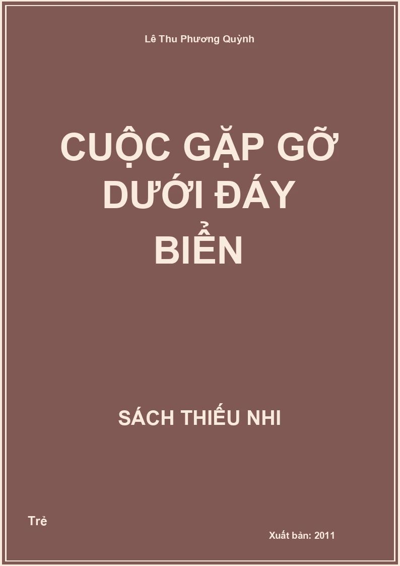 Cuộc gặp gỡ dưới đáy biển
