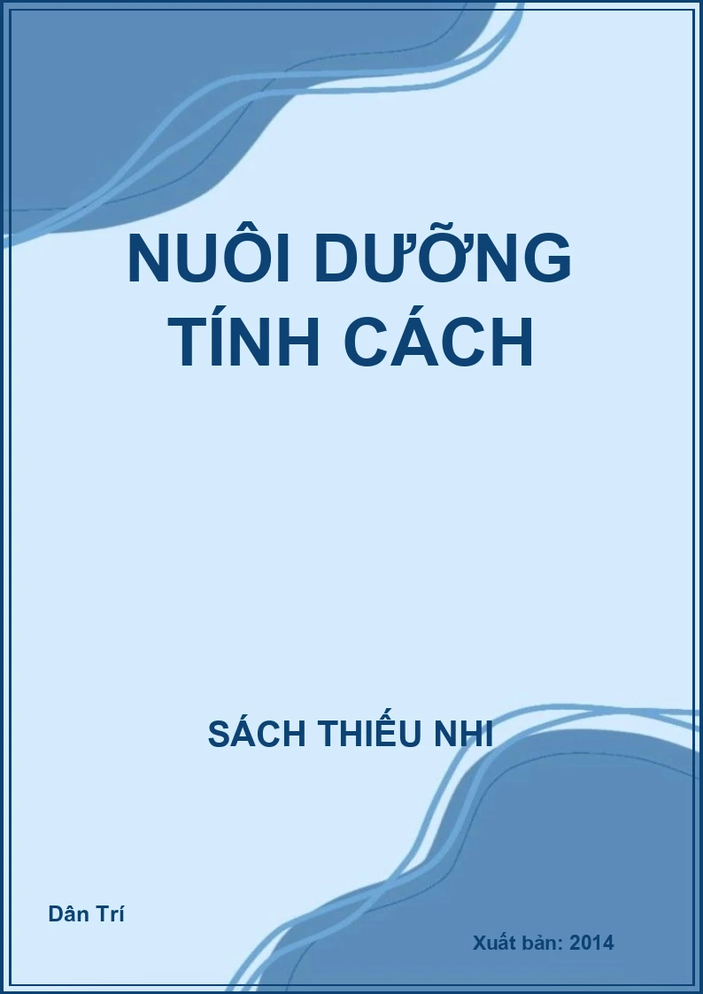 Nuôi dưỡng tính cách