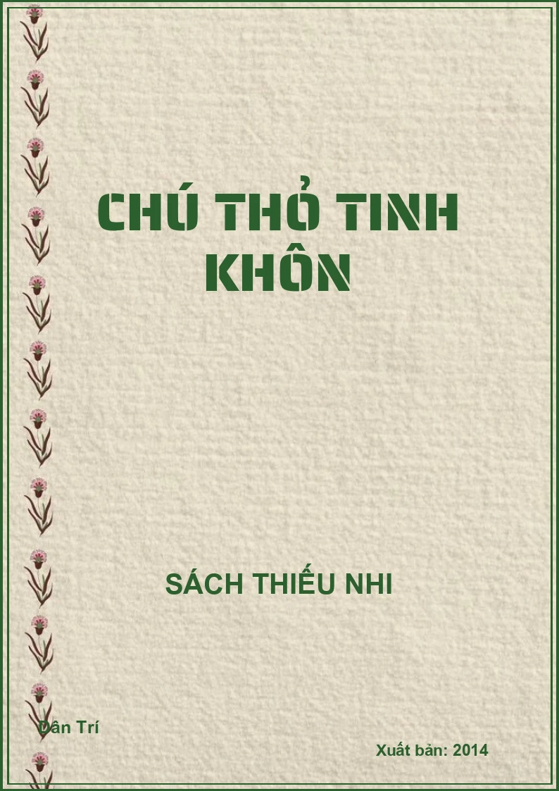Chú thỏ tinh khôn