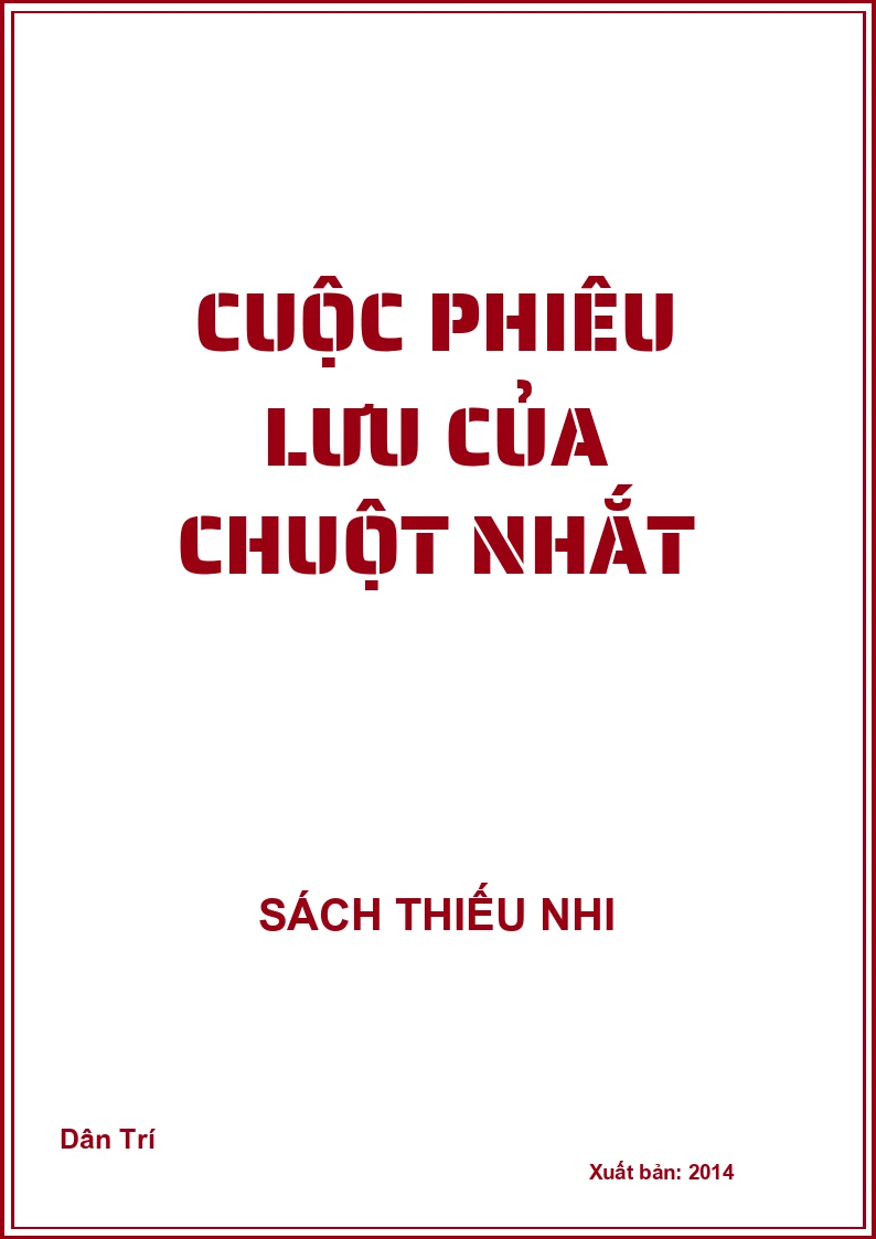 Cuộc phiêu lưu của chuột nhắt