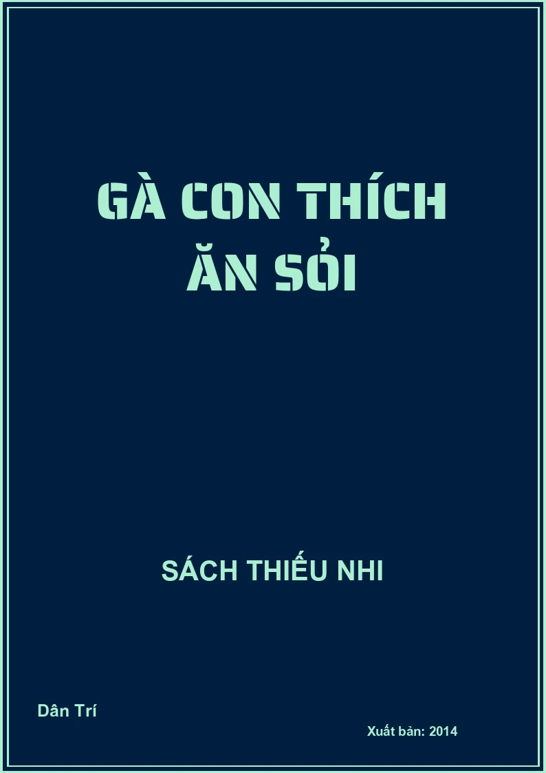 Gà con thích ăn sỏi