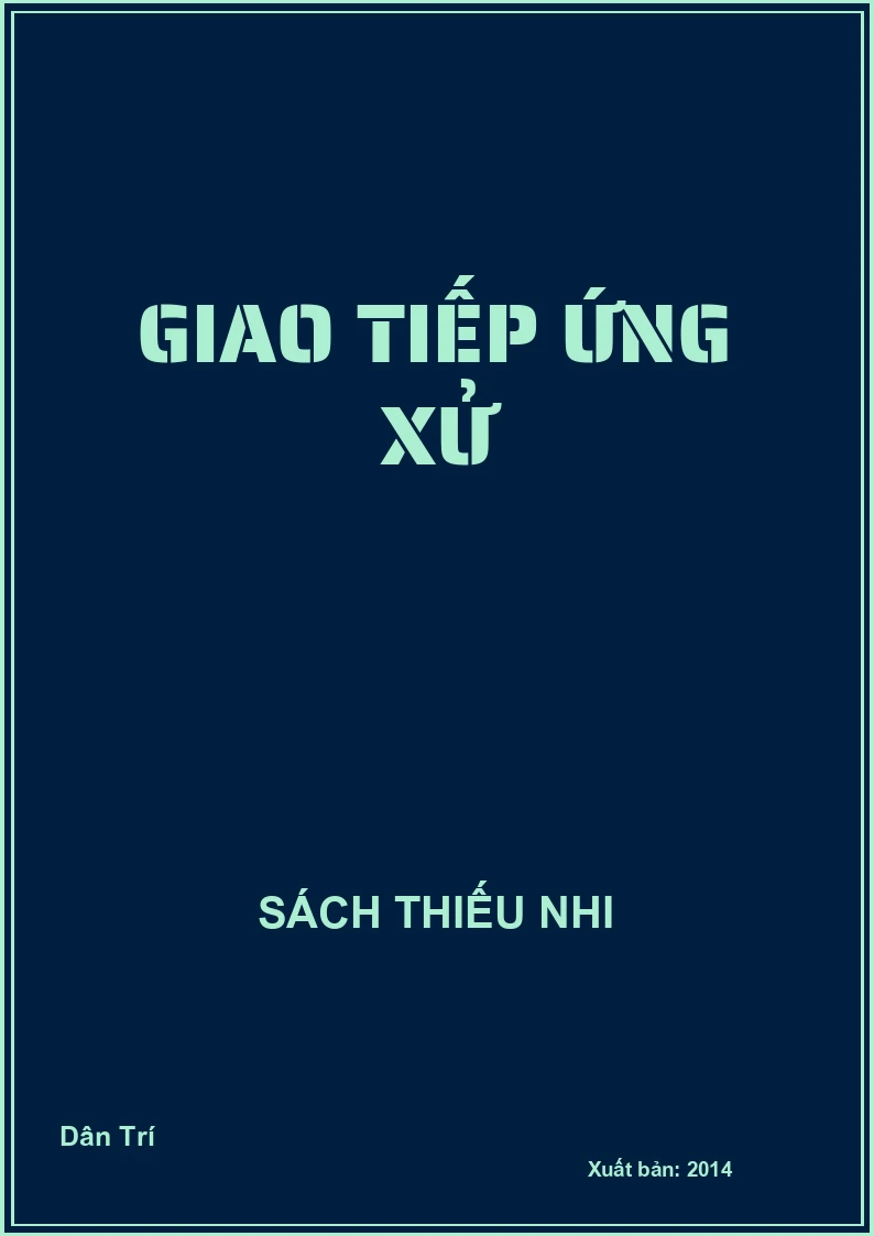 Giao tiếp ứng xử