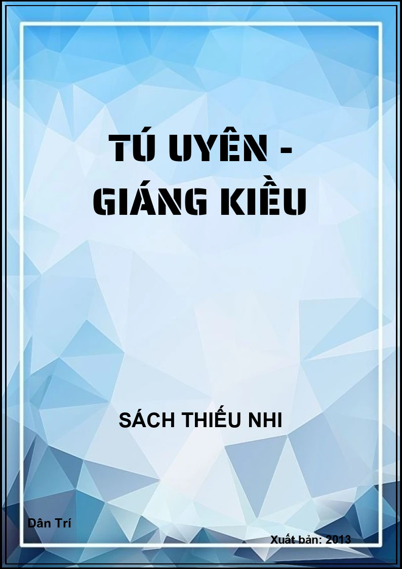 Tú Uyên - Giáng Kiều