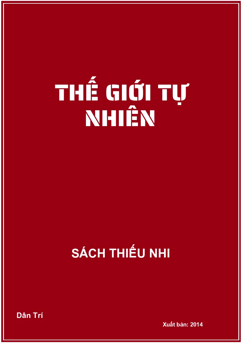 Thế giới tự nhiên