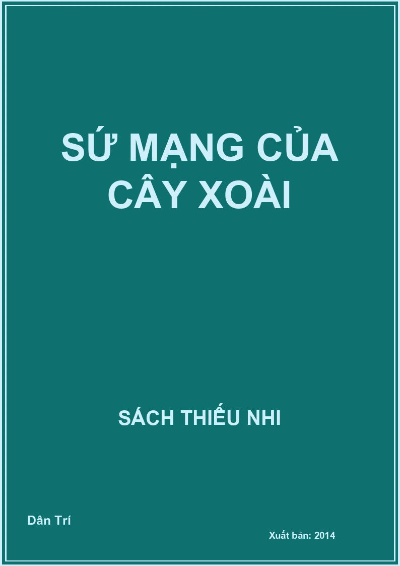 Sứ mạng của cây xoài