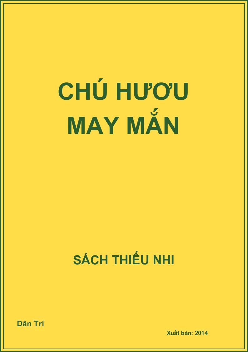 Chú hươu may mắn