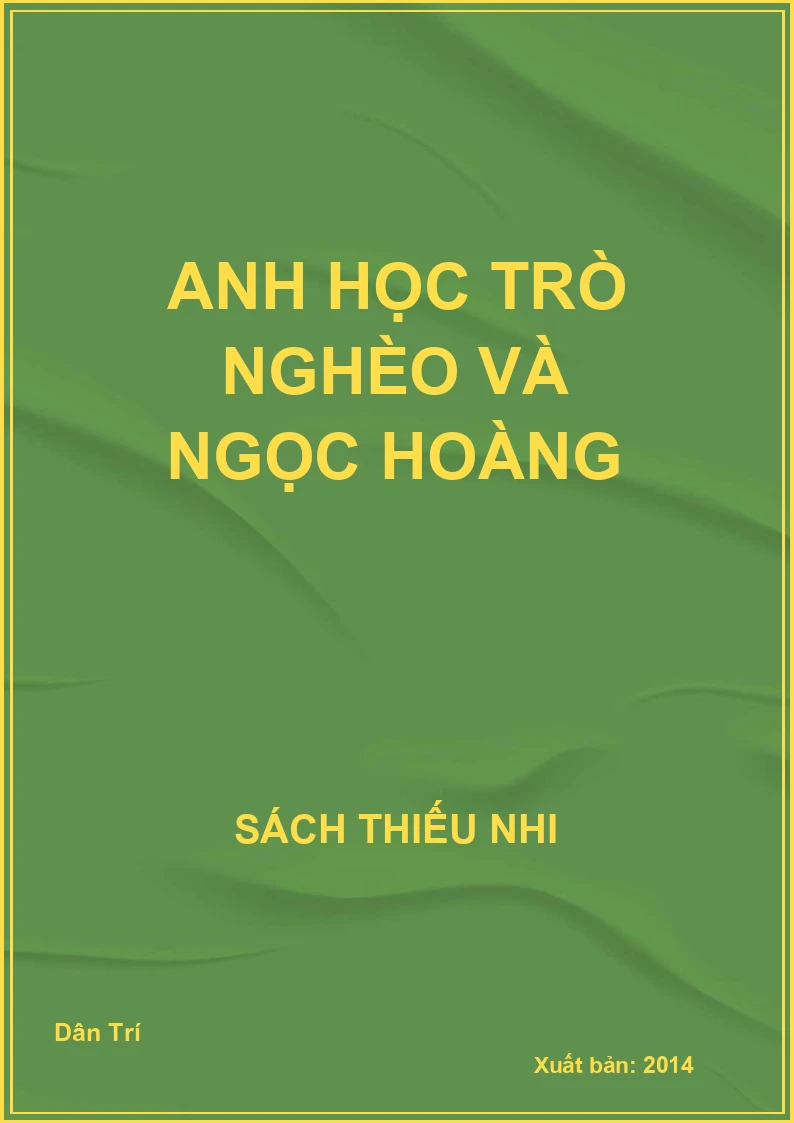Anh học trò nghèo và Ngọc Hoàng