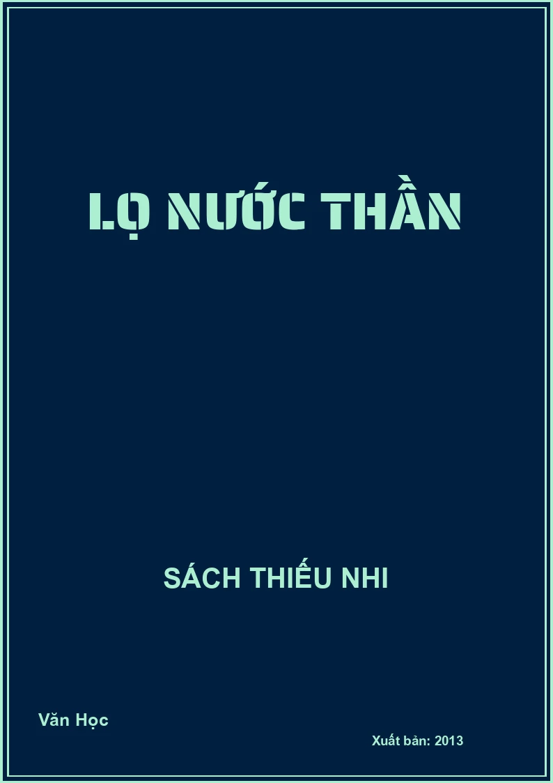 Lọ nước thần