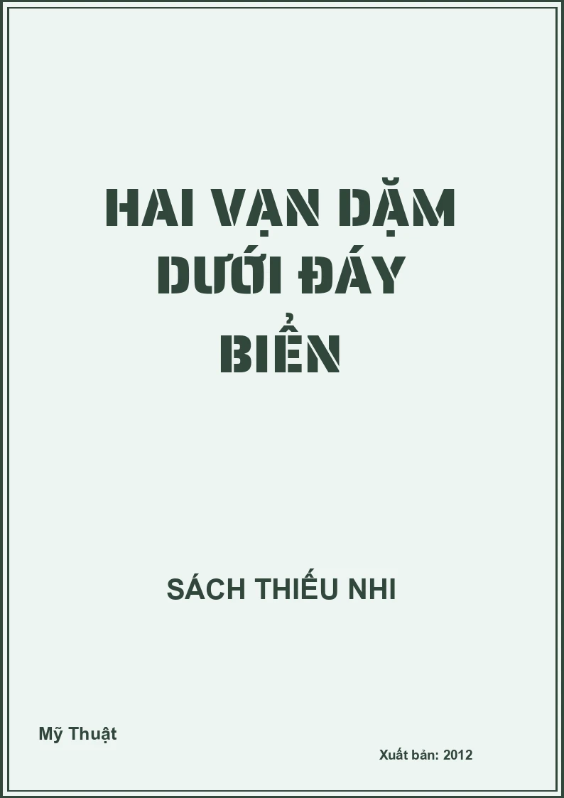 Hai vạn dặm dưới đáy biển