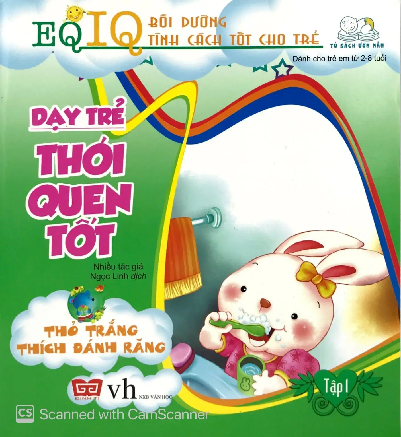Dạy Trẻ Thói Quen Tốt: Thỏ Trắng Thích Đánh Răng